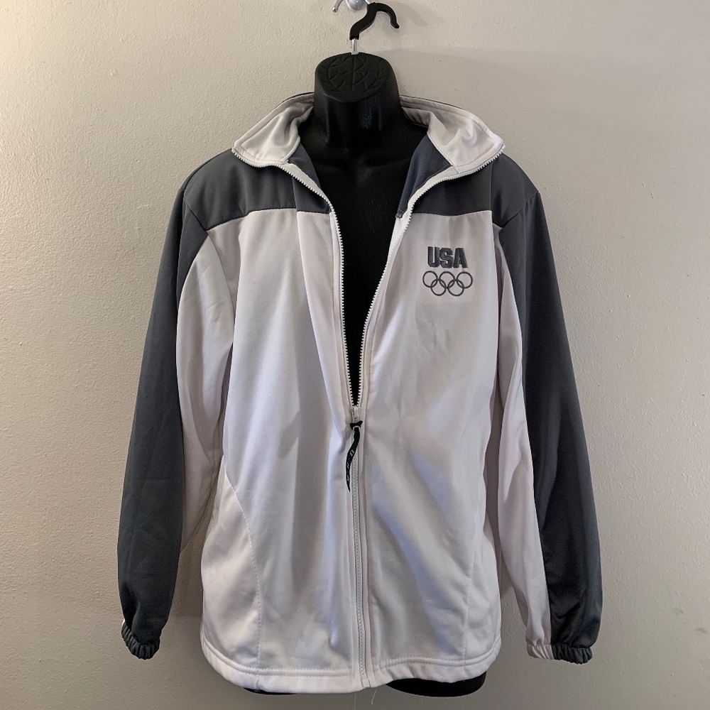 USA Olympics Official Warmup Jacket Large